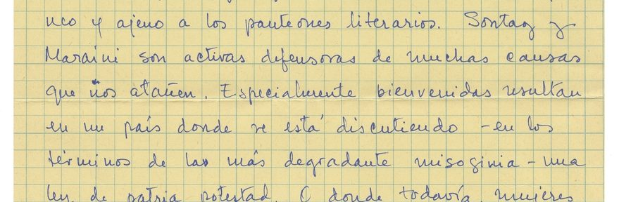 María Elena Walsh: su feminismo en un texto inédito