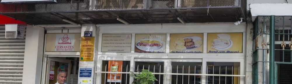 Un argentino en Brasil: «El Cervantes» bar y restaurante