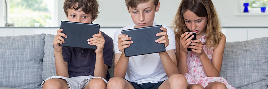 El uso de pantallas en niños aumentó 500% durante la pandemia, según un estudio