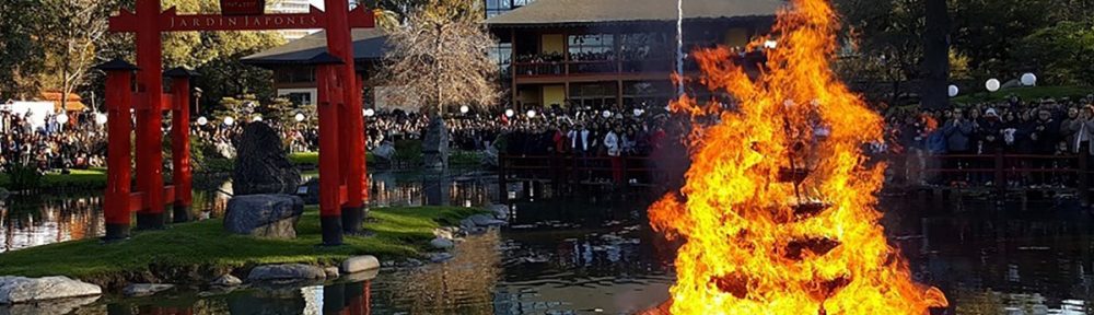 Cómo es el Festival del Fuego que se celebra este fin de semana en el Jardín Japonés para despojarse de lo negativo