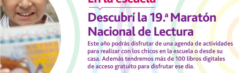 Se realizó la 19ª edición de la Maratón Nacional de Lectura