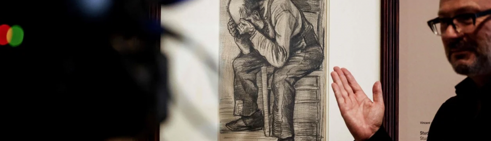 Descubrieron un nuevo dibujo de Vincent van Gogh de 1882