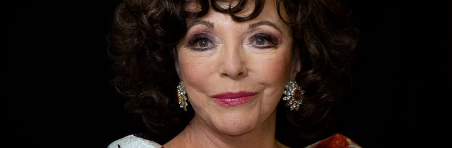 Joan Collins, la feroz diva que se ríe de todos y revela los secretos de Hollywood