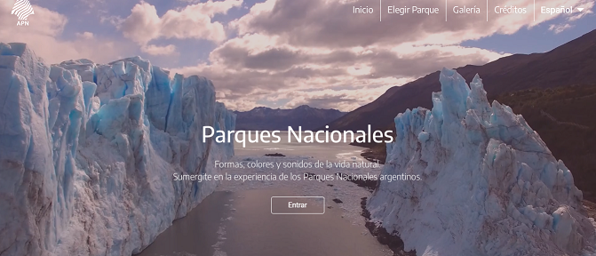 Los Parques Nacionales ahora pueden visitarse a través de la novedosa plataforma en 360°