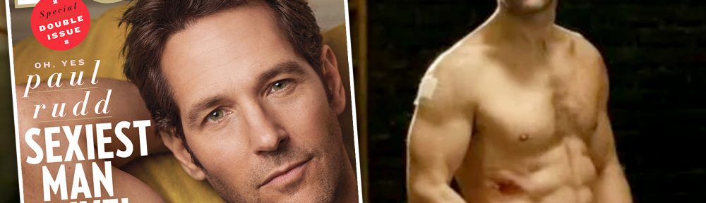 Paul Rudd fue elegido el hombre «más sexy vivo» de 2021 por la revista People