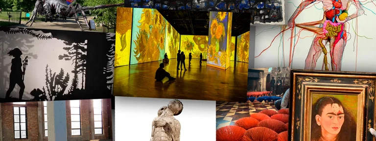 La guía de muestras de arte más completa para 2022, con Frida, Van Gogh, Raquel Forner y más