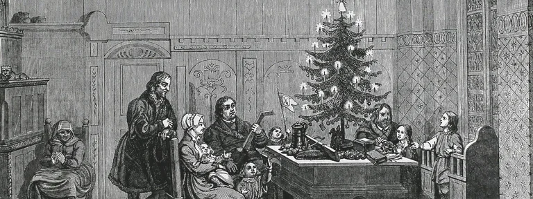 El primer árbol de Navidad de Buenos Aires, que instaló en su casa el hijo bastardo del rey de Inglaterra