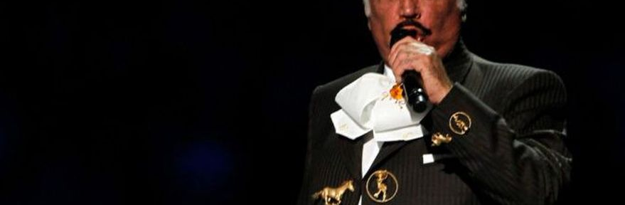 Murió el cantante mexicano Vicente Fernández, mito del género de las rancheras