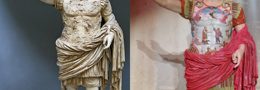 El mármol blanco es una mentira: las estatuas antiguas eran a todo color