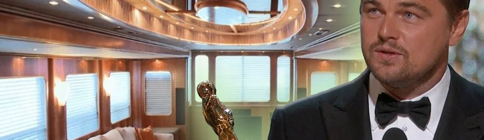 El motorhome de Leonardo DiCaprio también merece un Oscar