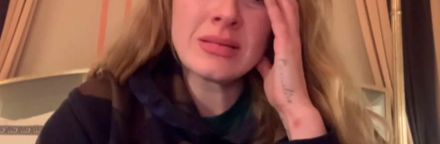 Lágrimas y decepción: a 24 horas de su debut, Adele anunció con un video la suspensión de sus shows en Las Vegas