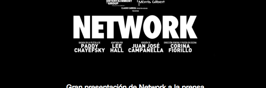 Network: un espectáculo sin precedentes en Argentina