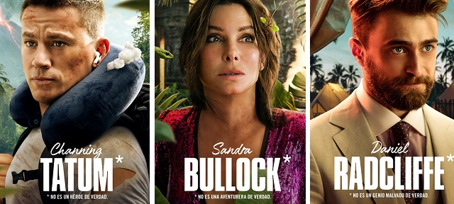 «La ciudad perdida», con Sandra Bullock, y otras cuatro novedades