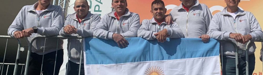 El equipo argentino participa del Campeonato Mundial de la Pizza