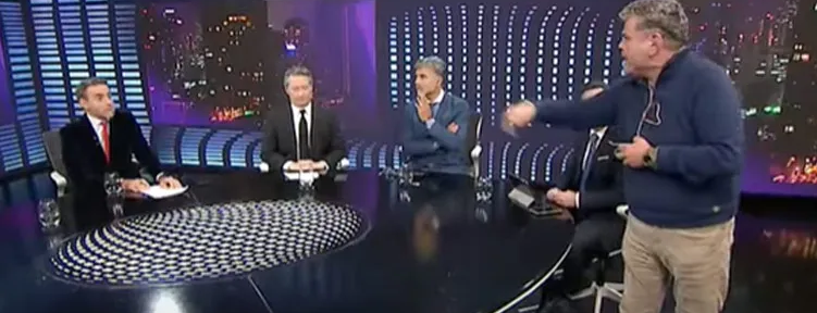 Mirá el video: Luis Majul y Alfredo Casero discutieron acaloradamente en un canal de noticias