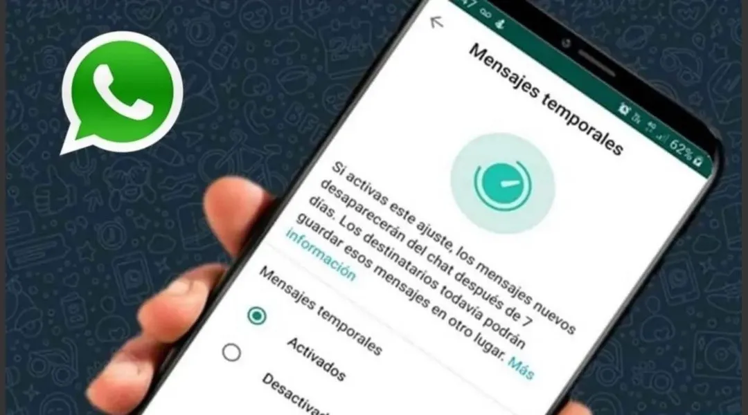 Mensajes temporales en WhatsApp, así se pueden activar