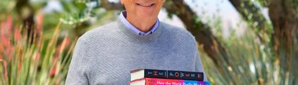 Los cinco libros que Bill Gates recomienda leer en este momento