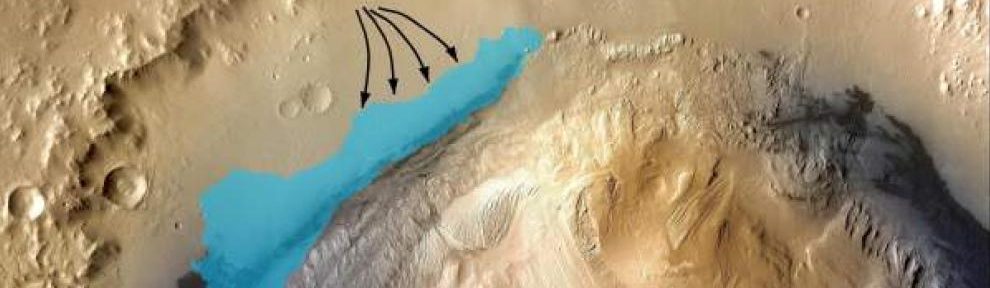 Anunciaron que encontraron en Marte un antiguo lago «favorable para la vida»