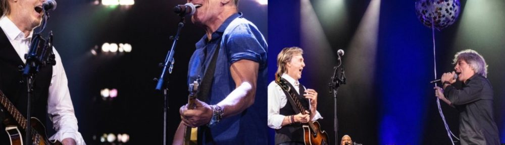 Paul McCartney festejó su cumpleaños junto a Bruce Springsteen y Jon Bon Jovi