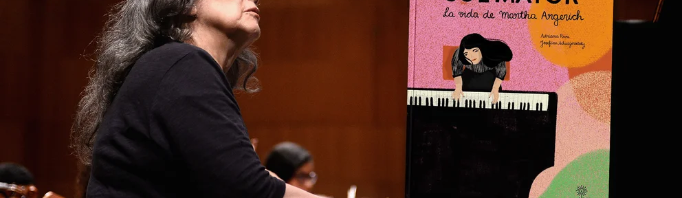 La niña prodigio a la que un compañerito desafió a tocar el piano y conquistó el mundo: Martha Argerich protagoniza un libro para chicos