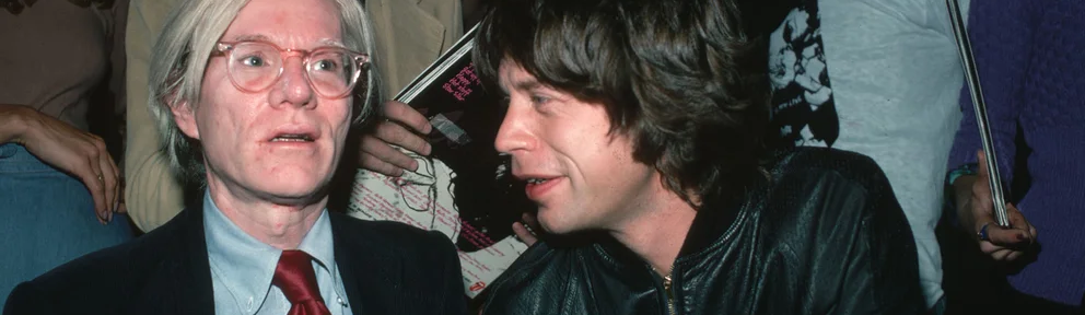 Andy Warhol, Mick Jagger y otras historia de amor entre el arte y el rock