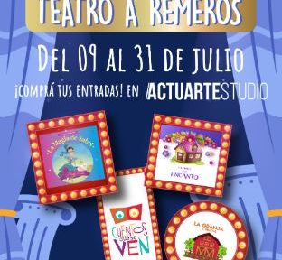 Llegó el teatro infantil a Remeros, en “Actuarte Studio”﻿