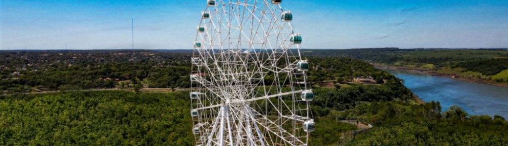 Un argentino en Brasil en la Triple Frontera: Rueda Gigante en el marco de las Tres Fronteras