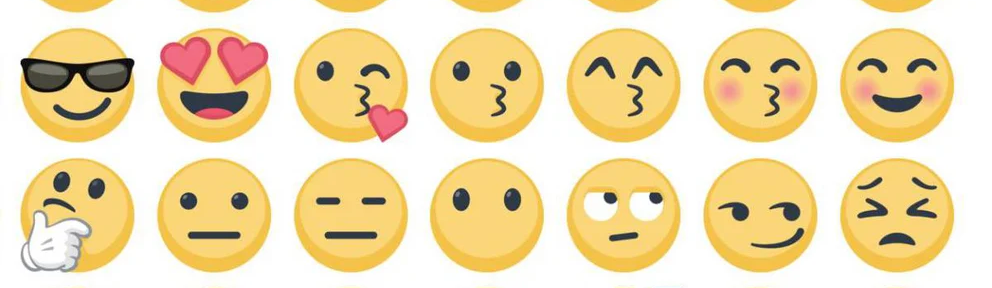 ¿Por qué siempre usamos los mismos emojis?