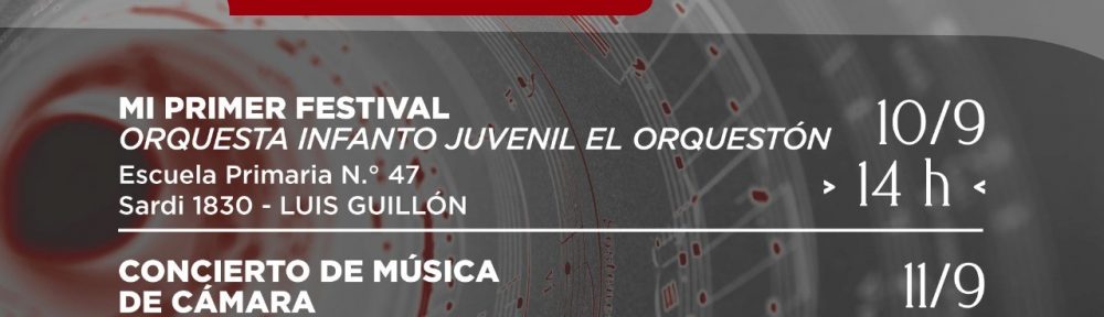 Últimas funciones del XIX Festival de Música Clásica en Esteban Echeverría