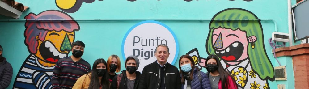 Fernando Gray inauguró un Punto Digital en Esteban Echeverría