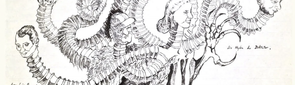 Borges dibujante: un monstruo tiránico y otras figuraciones asombrosas
