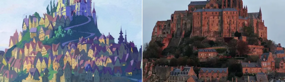 Cine: palacios y casas que inspiraron las emblemáticas locaciones de las películas de Disney