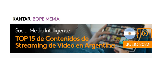 Social Media Intelligence: los contenidos de streaming y tv con más engagement en el mes de julio