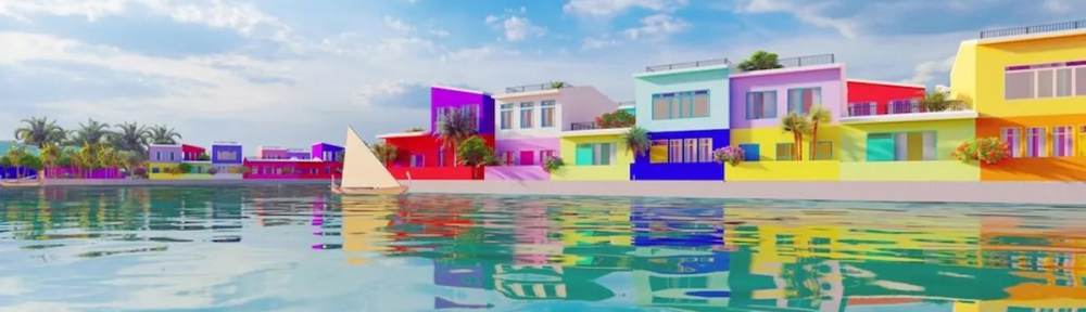 El primer barrio flotante del mundo ubicado en un paraíso; dónde queda y cuánto cuesta una casa