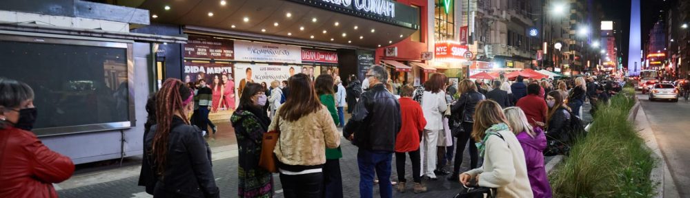 Más de 65.000 personas participaron de La Noche de los Teatros en la ciudad de Buenos Aires