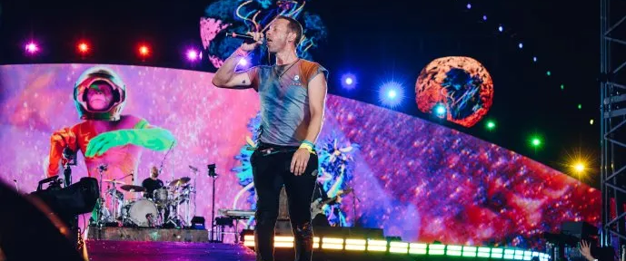 Coldplay en Argentina: espectacular puesta en escena en sus shows