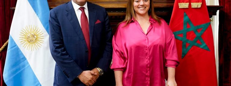 Cecilia Moreau recibió en Diputados al Vicepresidente de la Cámara de Representantes del Reino de Marruecos