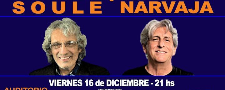 Ricardo Soule y Roque Narvaja vuelven a compartir escenario en diciembre