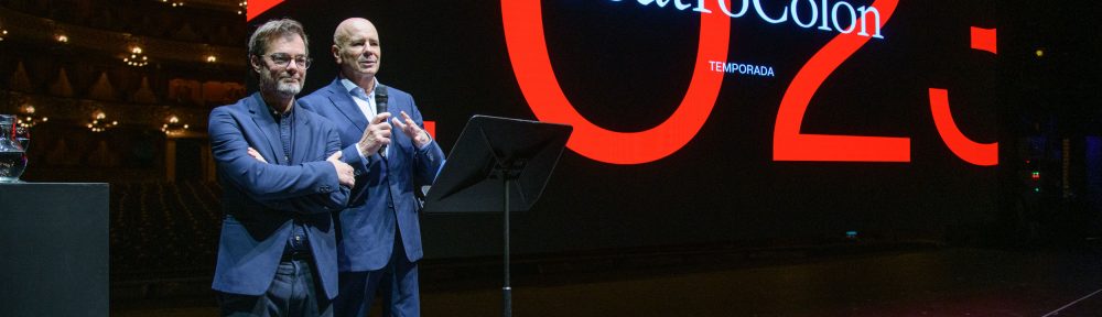 ﻿El Teatro Colón presentó su Temporada 2023