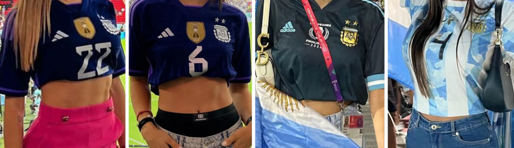 Hinchada incondicional. Quienes son las 26 mujeres de los jugadores de la Selección Argentina que alentaron en Qatar