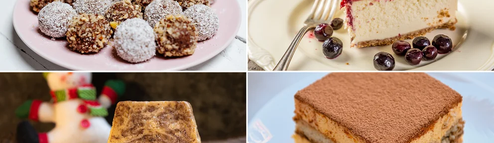 Cheesecake, crumble de manzana y otras deliciosas recetas para la mesa dulce de Año Nuevo