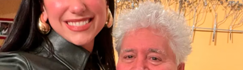 ¿Futura chica Almodóvar? El inesperado encuentro entre Dua Lipa y Pedro Almodóvar en Madrid y la confesión del director