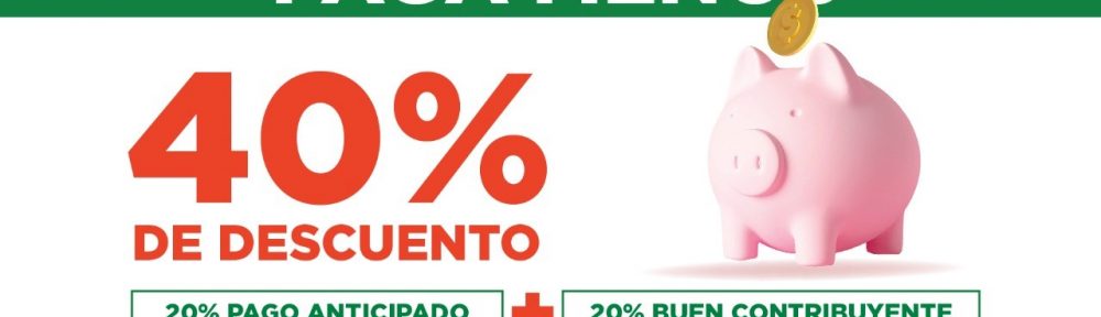 Descuento de hasta el 40% en el tributo municipal por la propiedad