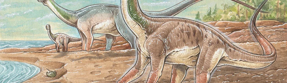 Descubren en la Patagonia inusuales “patinadas” de dinosaurios de 130 millones de años