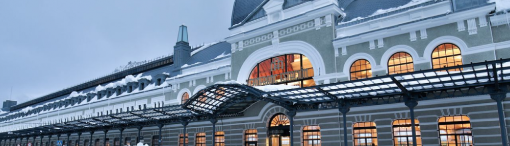 Transforman una estación de tren abandonada en un hotel espectacular