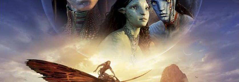 “Avatar: el sentido del agua”, desplazó a “Titanic” del tercer puesto de los filmes más vistos de todos los tiempos