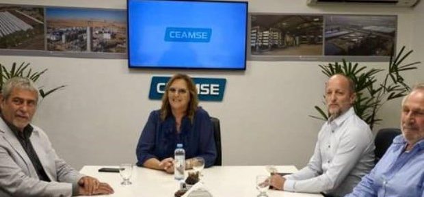 La presidenta del CEAMSE recibió al jefe de ministros bonaerense y al intendente de Avellaneda