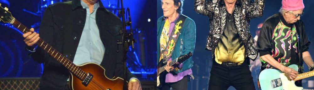 Los Rolling Stones grabaron una canción junto a Paul McCartney