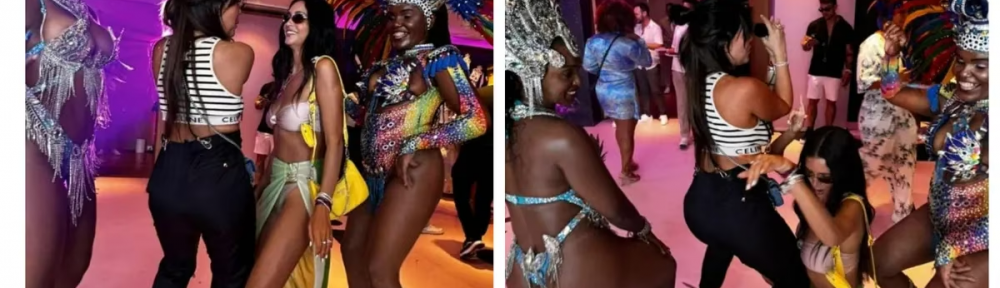 Wanda y Zaira Nara bailaron en el carnaval de Brasil y protagonizaron un divertido blooper: “Perdón por tan poco”
