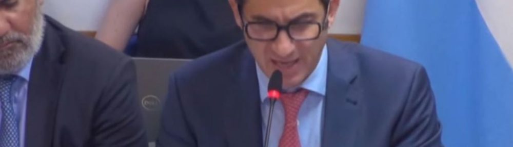 El Secretario de Comercio, Matías Tombolini, expuso en Diputados